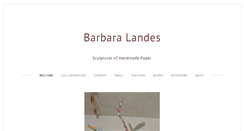 Desktop Screenshot of barbaralandes.com